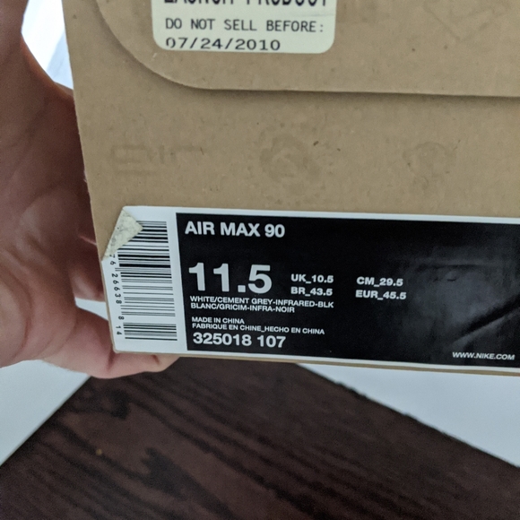 Air Max 90 2010 release - Picture 2 of 9